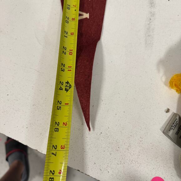 AZALEA LAND VINTAGE SOUVENIR 24” FELT PENNANT MOBILE ALABAMA Heart Of Deep South - Picture 3 of 3